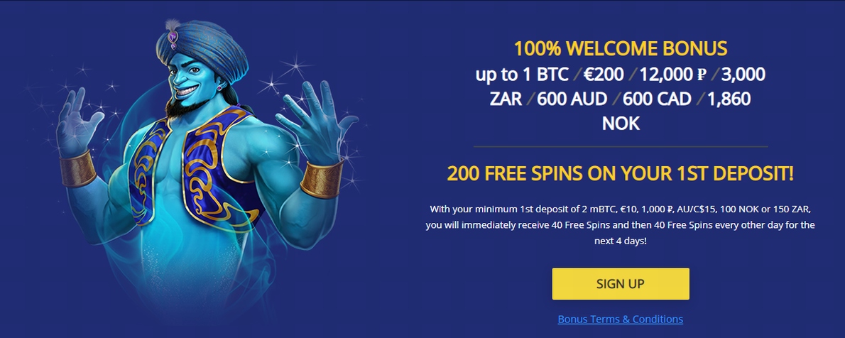 200 Free Spins and 100% Welcome Bonus on your 1st deposit with BetChain