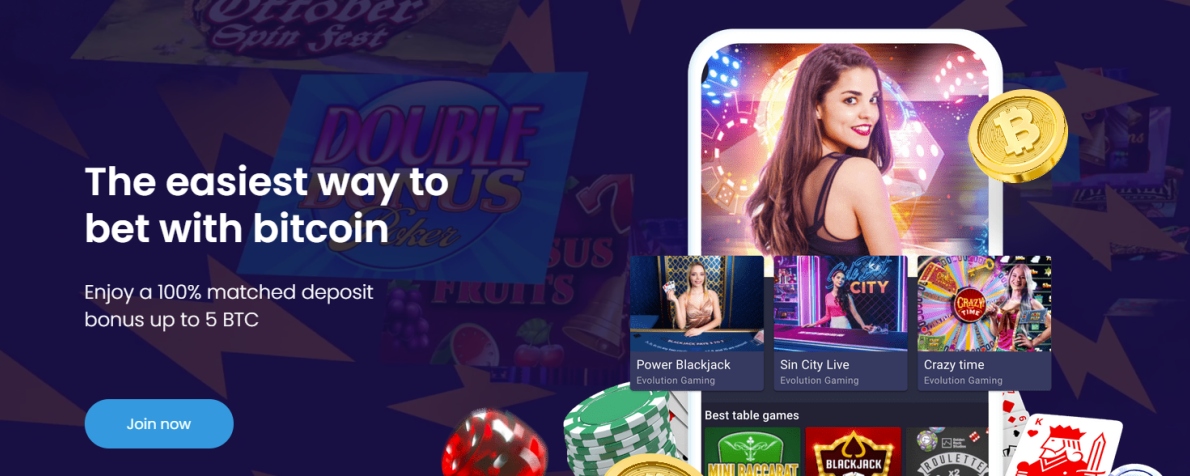 CloudBet Offer: 50 Free Spins and 100% Matched Deposit Bonus up to 5 BTC !