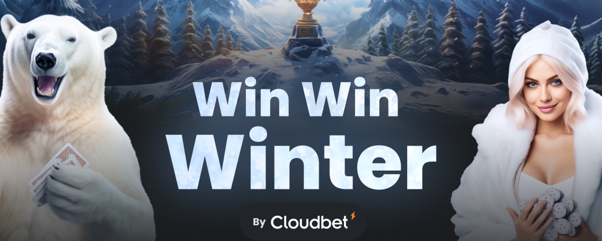 Gagnez des USDT sur Cloudbet avec sa promotion Win Win Winter