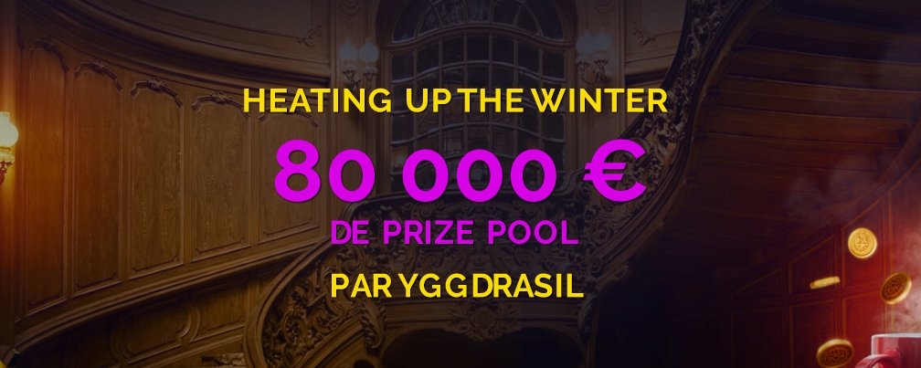 Heating up Winter: 80 000 € de prize pool sur Monte Cryptos Casino