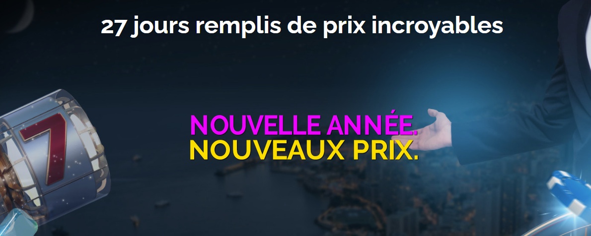 Nouvelle Année : nouveaux prix sur Monte Cryptos