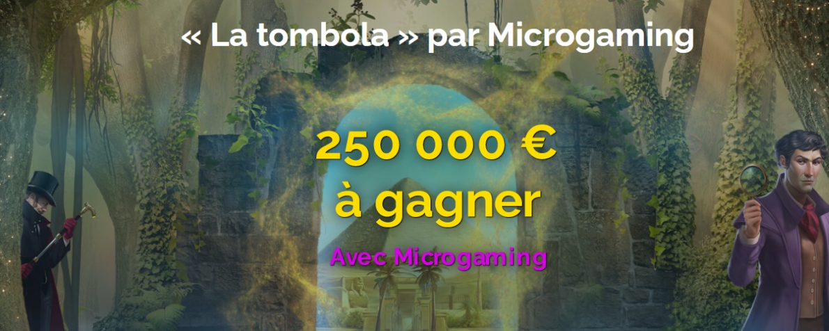 Spéciale promotion « La tombola » sur Monte Cryptos Casino