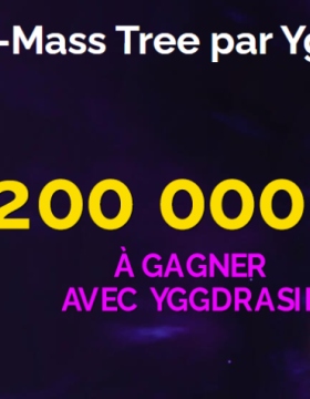 Passez d’agréables Noël avec Ygg-Mass Tree d'Yggdrasil sur MonteCryptos