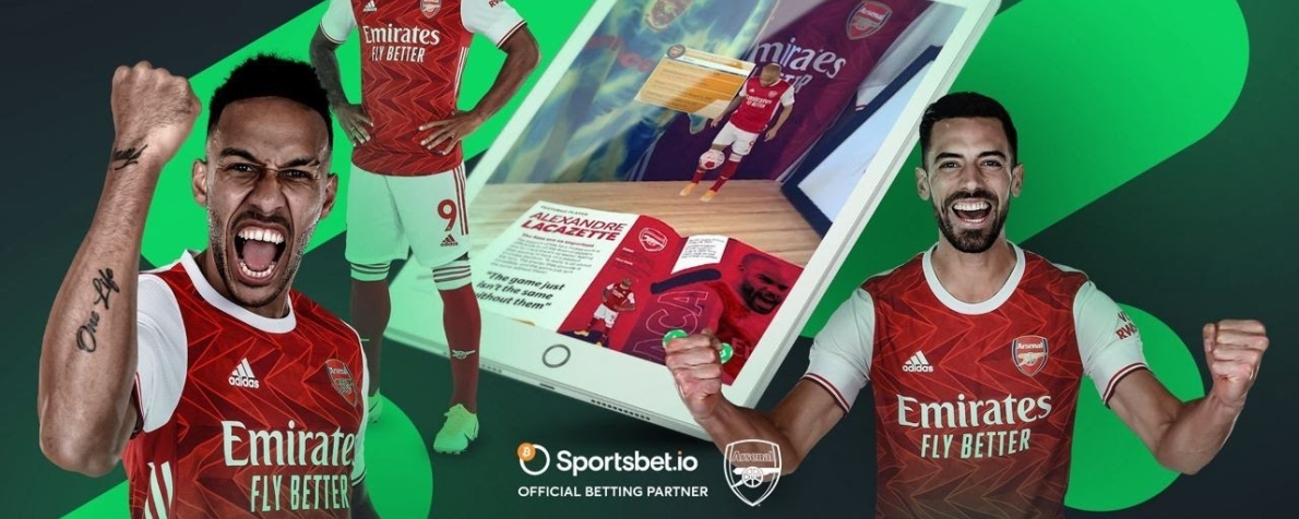 Sportsbet.io launches new experience for Arsenal FC's fans