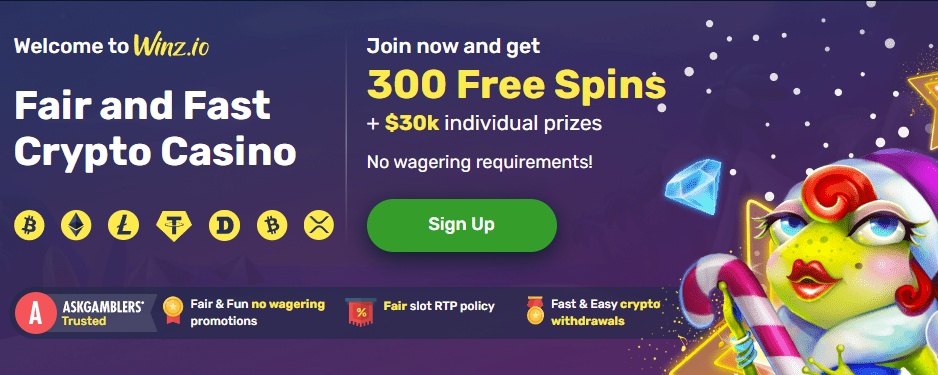 Bitcoin Casino Promotions on Winz.io